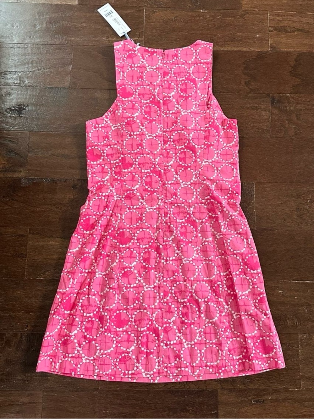 Southern Tide-Sand Dollar Print Dress in Smoothie Pink-size 10-NWT - Picture 7 of 10